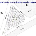 Cần bán 80m2(5×16) đất đấu giá X2 Thái Bình, Mai Lâm, Đông Anh đường rộng 6,5m, via hè 3,5m